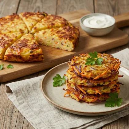 Aardappel, groenten koek – Het Goedemorgen Café