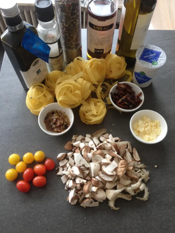 Pappardelle al Funghi