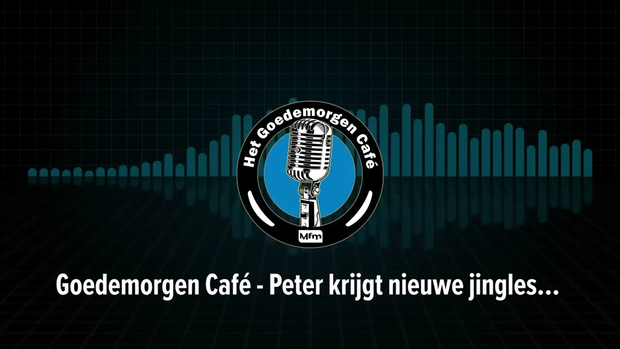 Peter krijgt een nieuwe jingle – Het Goedemorgen Café