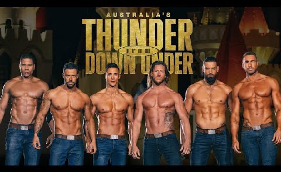 Australia’s Thunder From Down Under: De Ultieme Mannelijke Stripshow keert terug naar Nederland